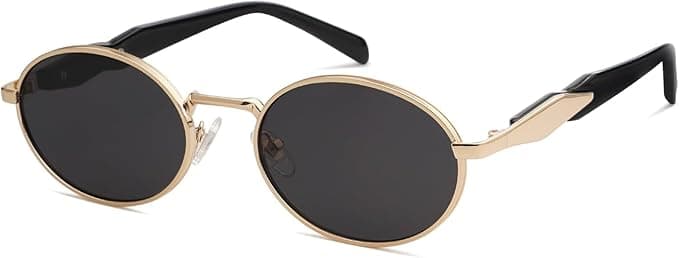 CREEK Retro Oval Sunglasses for Women & Men