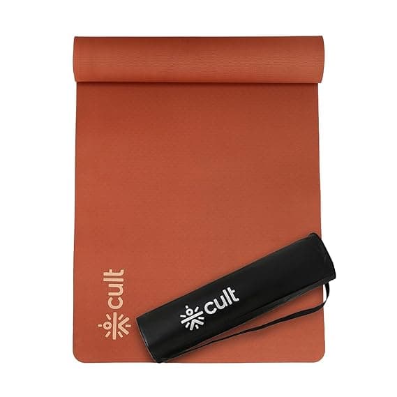 Cult TPE Yoga Mat – Non-Toxic, 6mm, Anti-Slip