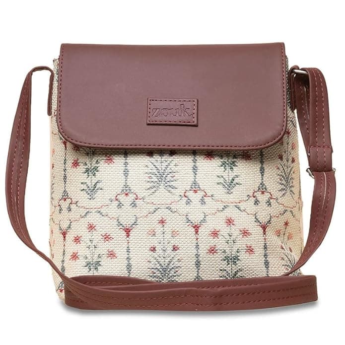 ZOUK Flap Sling Bag – Crossbody Women’s Handbag