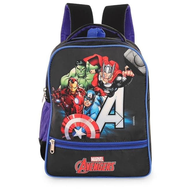 Priority Disney And Marvel Printed Lightweight Backpack for Children Boys And Girls