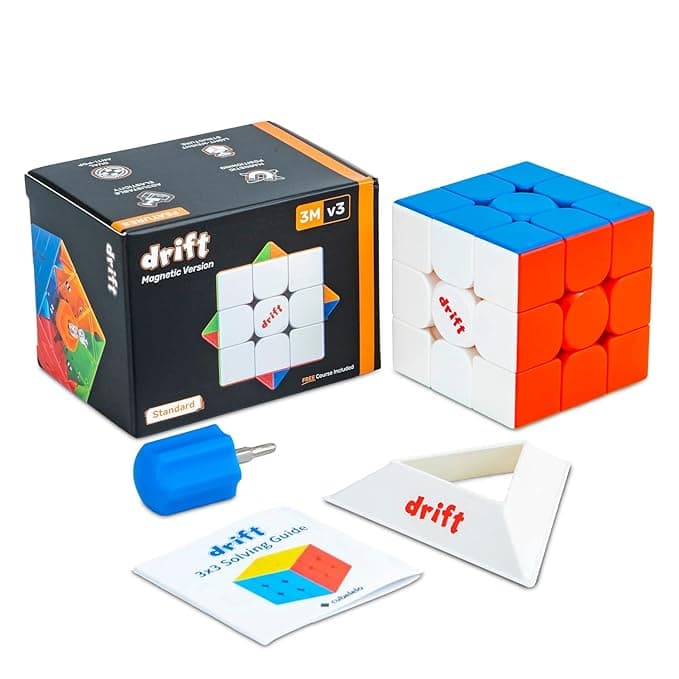 Cubelelo Drift 3M v3 3x3 Magnetic Speedcube (Standard)