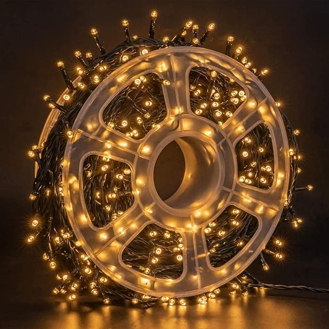 One94Store 50 Meter LED String Lights – 196 Warm White Pixel LEDs on Reel