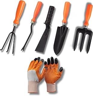 Kraft Seeds Home Tools, 6Pcs Gardening Tools Kit