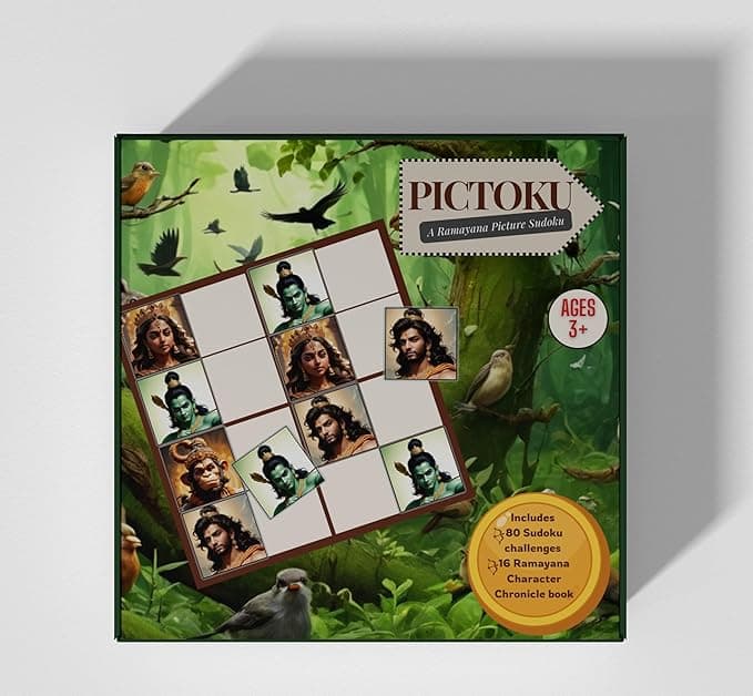 Pictoku: Ramayana Edition – Educational Board Game