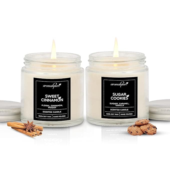 Aromahpure Scented Candles (55 Hours) Handcrafted